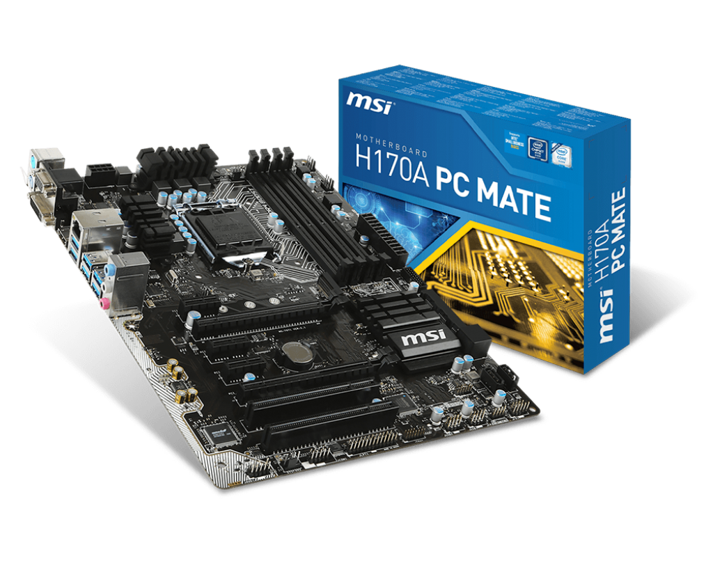 Msi H A Pc Mate Motherboard Specifications On Motherboarddb